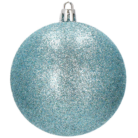 Bombki choinkowe 30 szt. niebieski zestaw choinkowy