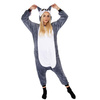 Piżama jednoczęściowa kigurumi damska kombinezon lemur rozmiar S