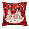 Świąteczki poszewki 40x40cm 4 szt. na poduszkę jaśka dekoracyjne bożonarodzeniowe