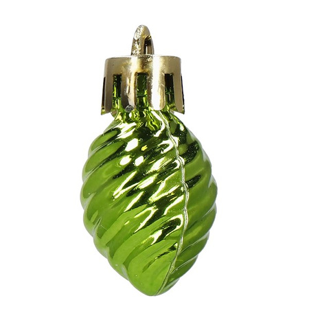 Bombki choinkowe 74 szt. ozdoby świąteczne zestaw multikolor