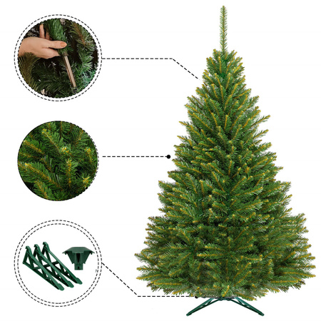 Choinka sztuczna 220 cm świerk skandynawski choinka jak żywa