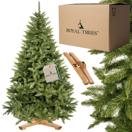 Choinka sztuczna Premium Royal Trees 180 cm świerk kaukaski z stojakiem, drzewko 