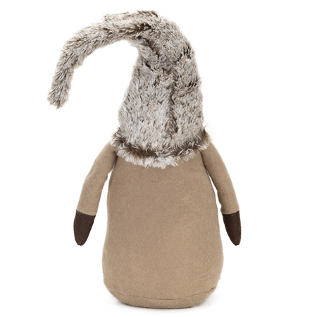 Skrzat świąteczny 60 cm figurka krasnal stojący gnom ozdoba bożonarodzeniowa