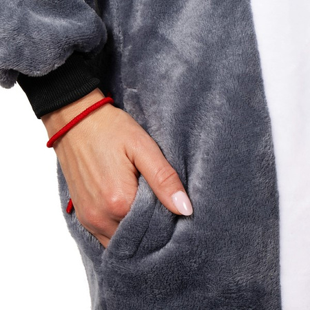 Piżama jednoczęściowa kigurumi damska kombinezon lemur rozmiar S