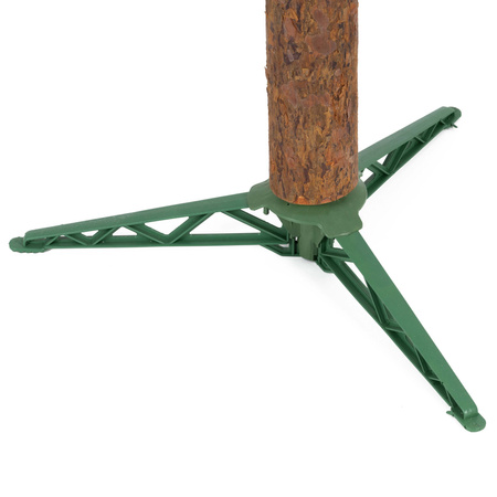 Choinka na pniu sztuczna, świerk śnieżony 220 cm