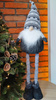 Skrzat 54-86cm ozdoba świąteczna, krasnal świąteczny, gnom na teleskopowych nóżkach