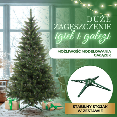 Choinka sztuczna premium 220 cm świerk kaukaski