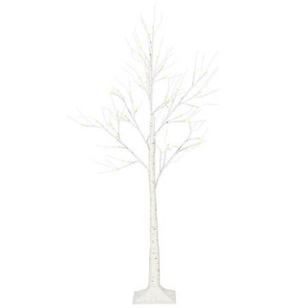 Świecące drzewko 120 cm brzoza 48 Led drzewko świąteczne