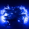 Kurtyna świetlna z pilotem 306 led girlanda, lampki wewnętrzno-zewnętrzne sople niebieski