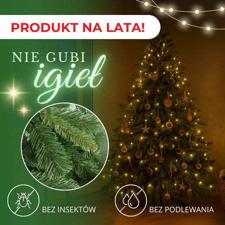 Choinka sztuczna 150 cm jodła zielona Vera choinka jak żywa