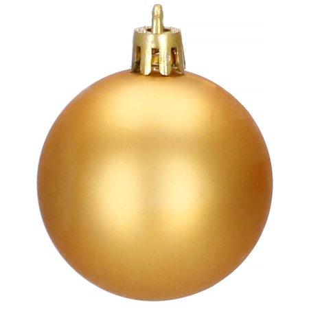 Bombki choinkowe 77 szt. ozdoby świąteczne złoty
