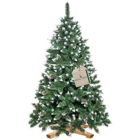 Choinka sztuczna, ośnieżona 220 cm Premium Royal Trees świąteczne drzewko, sosna diamentowa