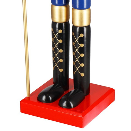 Dziadek do orzechów 152 cm drewniany żołnierzyk, figurka świąteczna