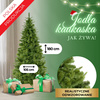 Choinka sztuczna 180 cm jodła zielona jak żywa