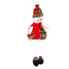 Bałwanek wiszący 38cm zawieszka ozdoba świąteczna, krasnal świąteczny, gnom