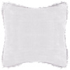 Poszewka dekoracyjna na poduszkę, włochacz 40x40cm jasny szary