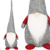 Skrzat 43cm ozdoba świąteczna, krasnal świąteczny, gnom szary