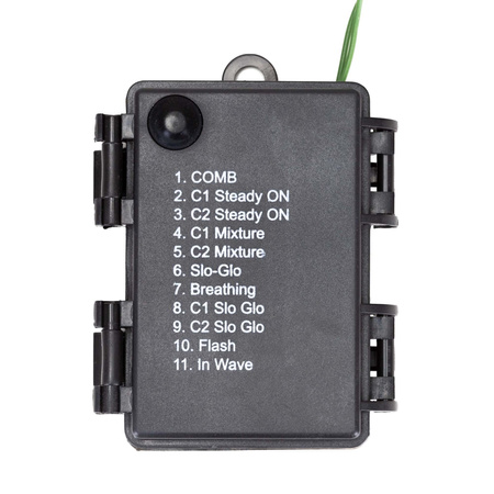 Lampki choinkowe 50 Led na baterie multikolor IP 44 z programatorem