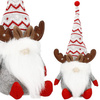 Skrzat 50 cm ozdoba świąteczna, renifer krasnal świąteczny, gnom