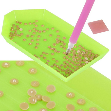 Haft diamentowy mozaika lisek obraz 40x30 cm