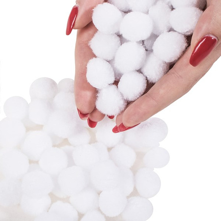 Sztuczny śnieg dekoracyjny kulki