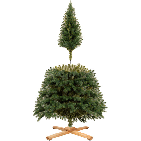 Choinka sztuczna Premium Royal Trees 210 cm sosna PE z stojakiem, drzewko