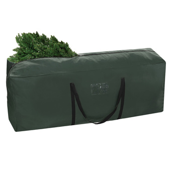 Torba z uchwytami, pokrowiec na choinkę 125x50x40 cm futerał zielony
