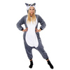 Piżama jednoczęściowa kigurumi damska kombinezon lemur rozmiar M