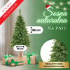 Choinka na pniu sztuczna 180 cm sosna jak żywa gęsta premium