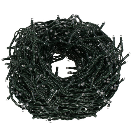 Lampki choinkowe 400 led biały zimny 33,5 m oświetlenie świąteczne IP44