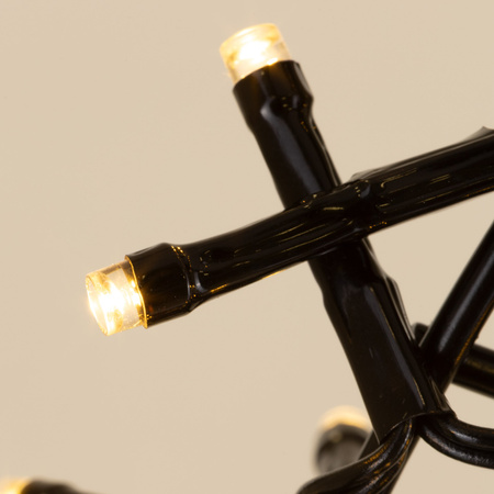 Wieniec świąteczny 300 LED dekoracja świetlna na drzwi 40 cm 8 trybów świecenia, IP44 ciepły biały