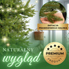 Świerk naturalny, drzewko świąteczne premium 180 cm choinka sztuczna, produkcja polska