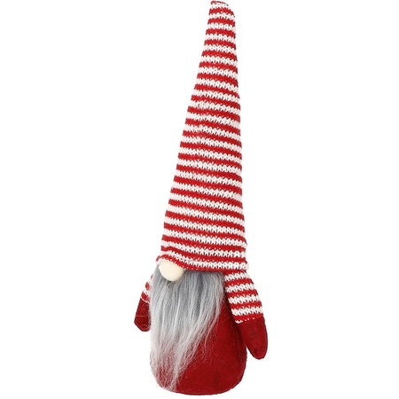 Para krasnali 30cm ozdoba świąteczna, skrzat świąteczny, gnom w paski