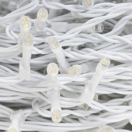 Kurtyna świetlna 500 led girlanda, lampki wewnętrzno-zewnętrzne sople biały ciepły + biały zimny