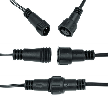 Kurtyna świetlna 500 led girlanda, lampki zewnętrzne sople ciepły biały + flash