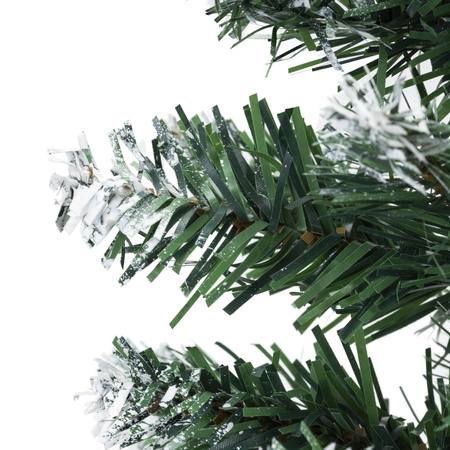 Choinka sztuczna mała 60 cm sosna ośnieżona z jutą mini drzewko świateczne na stolik