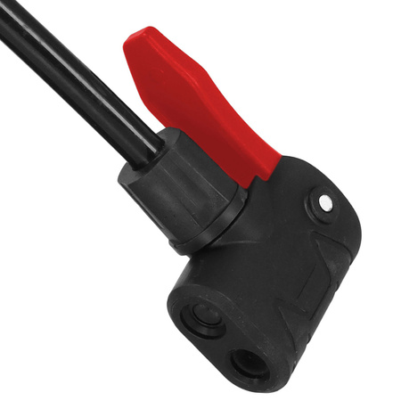 Pompka rowerowa z manometrem 11 bar, pompka podłogowa do rowerów