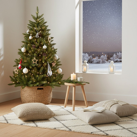 Choinka sztuczna Premium Royal Trees 120 cm świerk kaukaski z stojakiem, drzewko