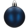 Bombki choinkowe 30 szt. ozdoby świąteczne granatowy