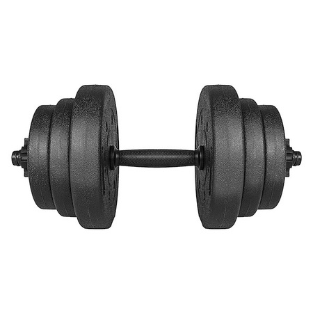 Hantle kompozytowe 20kg 2x10kg gryf zestaw