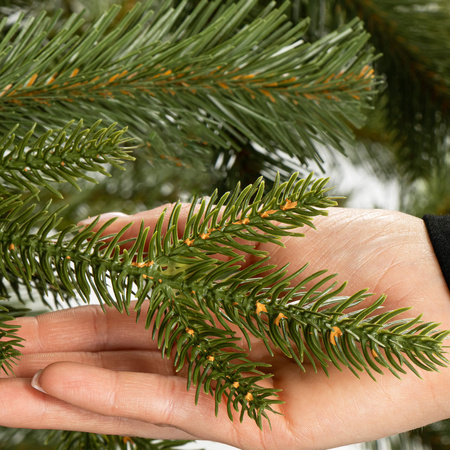 Choinka sztuczna 220 cm świerk naturalny PE choinka jak żywa