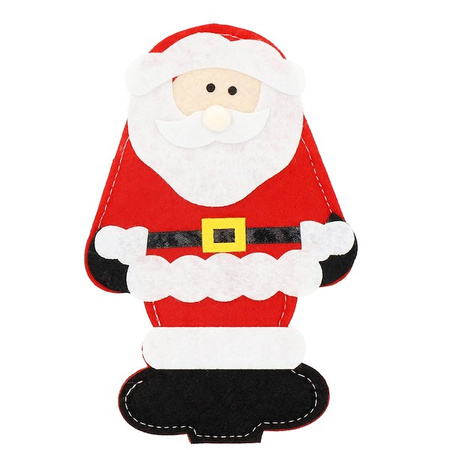 Pokrowce na sztućce 6 szt. świąteczne etui, ozdoba świąteczna