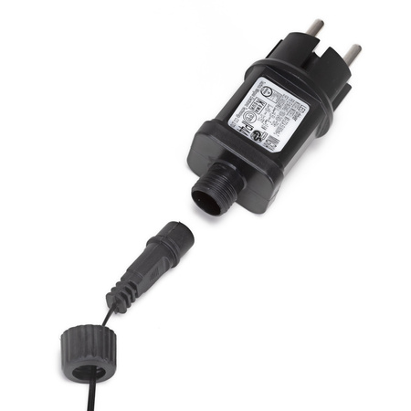 Kula świąteczna do ogrodu 112 LED bombka IP44 ciepły biały + biały flash