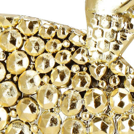 Zawieszki choinkowe 2 szt. baletnice ozdoba bożonarodzeniowa złota