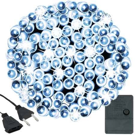 Lampki choinkowe 500 Led biały zimny 34,5 m oświetlenie świąteczne