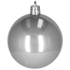 Bombki choinkowe 30 szt. ozdoby świąteczne szary