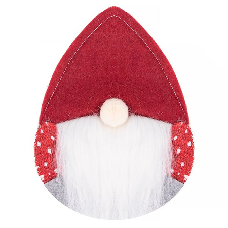 Kieszonka na sztućce 6szt. świąteczne etui, skrzaty ozdoba świąteczna