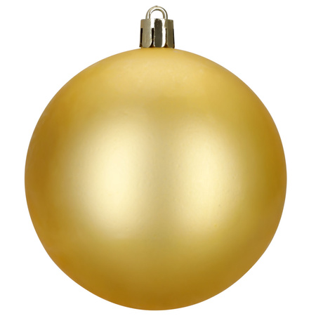 Bombki choinkowe, zestaw 100 szt. dekoracji do stroika nietłukące, złote