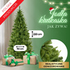 Choinka sztuczna 220 cm jodła kaukaska choinka jak żywa