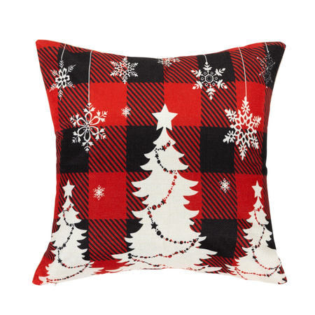 Poszewka świąteczna, dekoracyjna 40x40cm zestaw 4 szt. poszewki na poduszkę